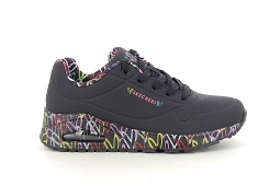 SKECHERS UNO LOVING LOVE<br>Noir