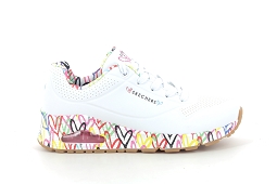 SKECHERS UNO LOVING LOVE<br>Blanc