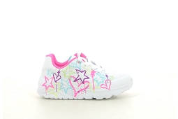 SKECHERS UNO LITE MY DRIP<br>Blanc