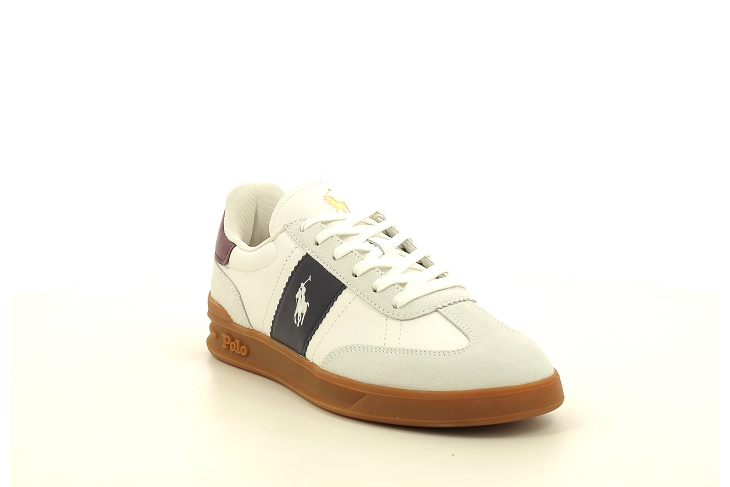 Ralph lauren sneakers hrt aera pp blanc