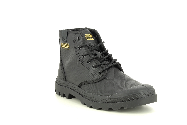 Palladium sneakers pampa hi coated noir