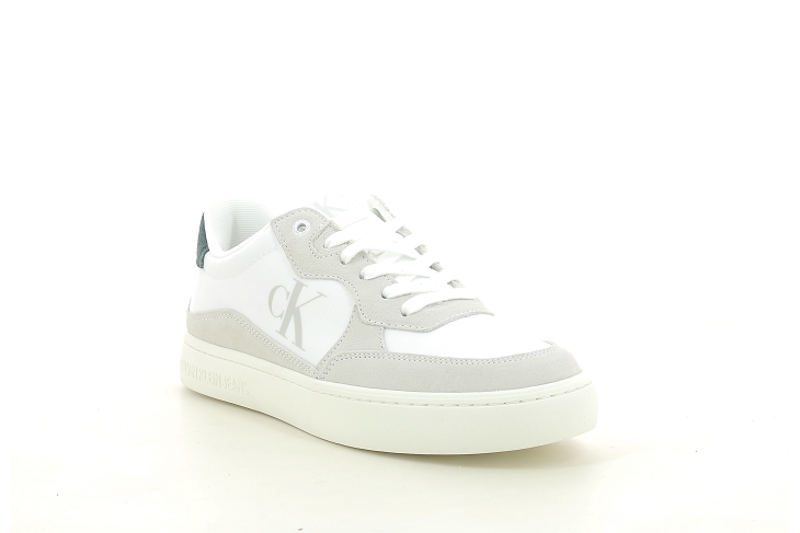 Calvin klein sneakers classic cupsole nylon iconic nylon blanc