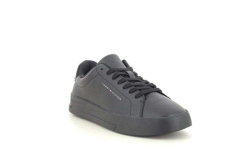 Tommy hilfiger sneakers th court grain ess noir