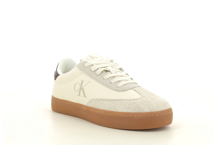 Calvin klein sneakers classic cup low lace uplth fad blanc