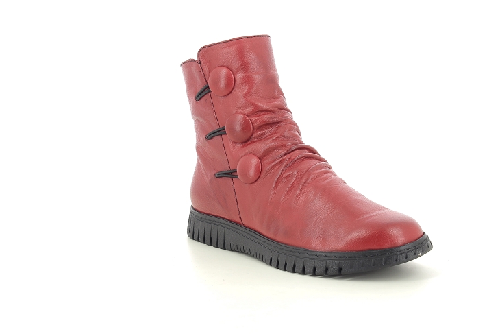 Karyoka bottines diamant rouge