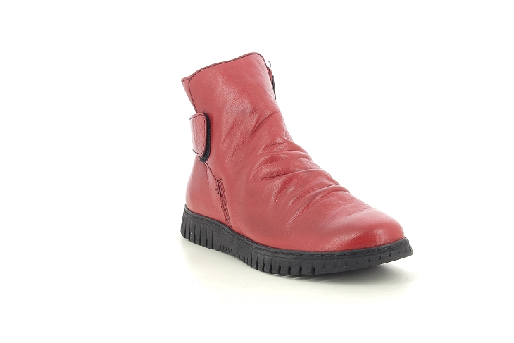 Karyoka bottines diapo rouge