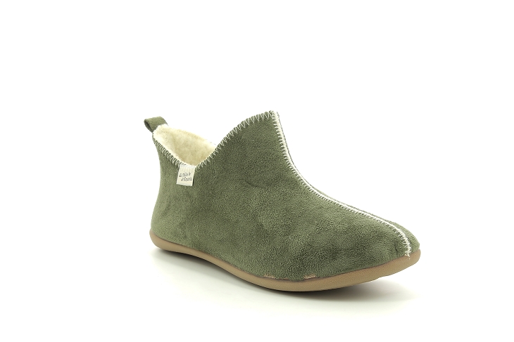 La maison de l espadrille pantoufle 6030 vert