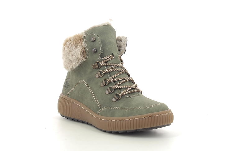 Rieker bottines z6636 vert