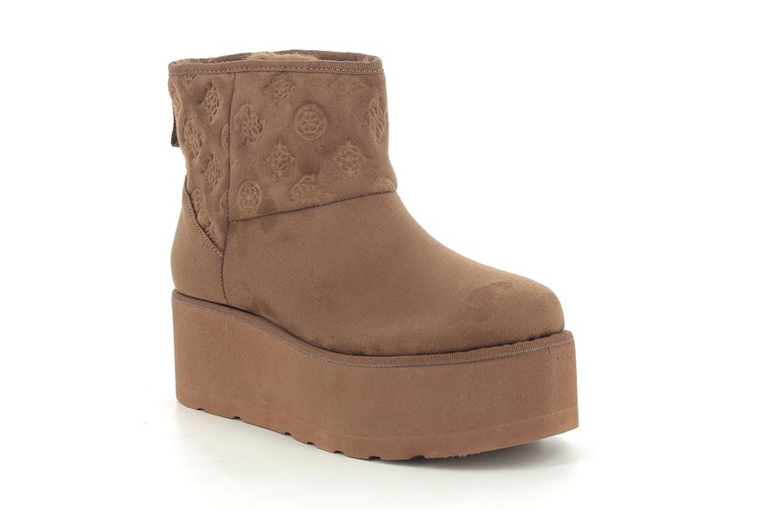 bottines Guess jilla marron